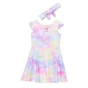 Girl’s dress and headband set
